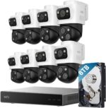 eufy Security 4K NVR Security Camera System S4 Max, 8 Triple Lens Cam with 8TB H... - Image 2