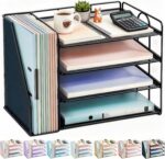 gianotter 4-Tier Paper Organizer With Magazine Holder | Desk Organizers and Acce... - Image 2