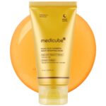 medicube Wrapping Mask Kojic Acid, Turmeric, Vitamin C Overnight Peel Off Facial... - Image 2