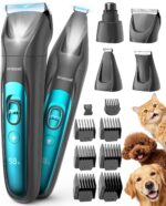 oneisall Professional Dog Grooming Kit at Home: All-in-One Quiet Clippers & Nail... - Image 2