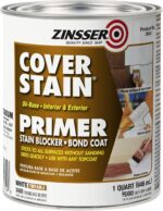 qt Zinsser 03504 White Zinsser, Cover-Stain Oil-Based Stain Blocker, 450 VOC - Image 2